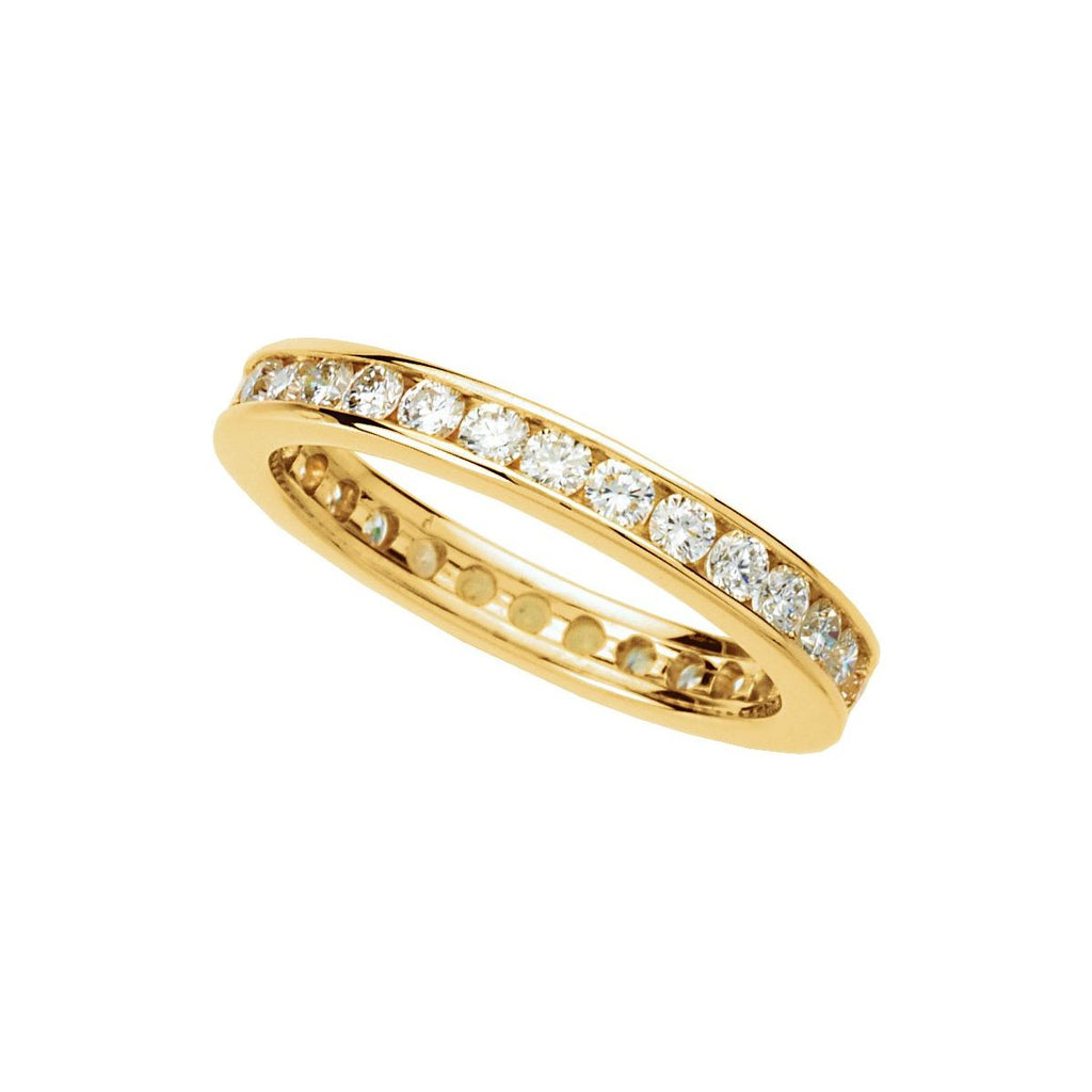 Channel-Set Eternity Band