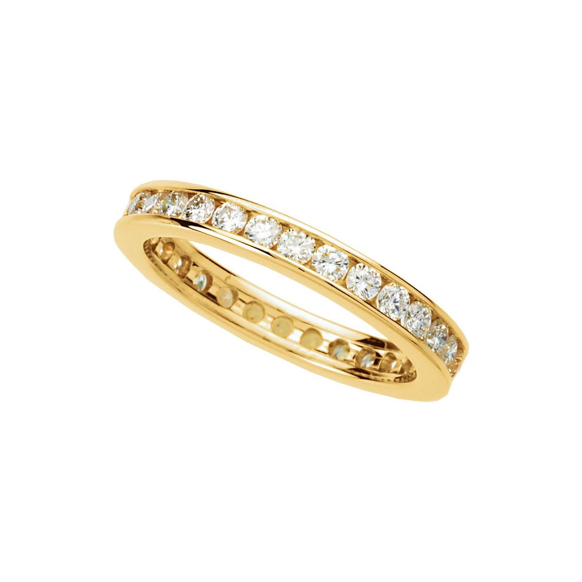 Channel-Set Eternity Band