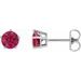 Solitaire Stud Earrings