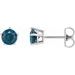 Solitaire Stud Earrings