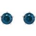 Solitaire Stud Earrings