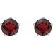 Solitaire Stud Earrings