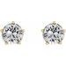 Solitaire Stud Earrings