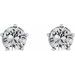 Solitaire Stud Earrings