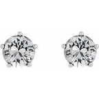 Solitaire Stud Earrings