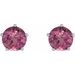 Solitaire Stud Earrings