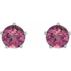 Solitaire Stud Earrings