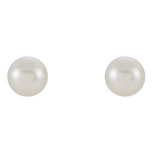 Pearl Stud Earrings