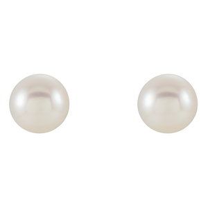 Pearl Stud Earrings