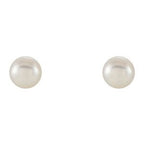 Pearl Stud Earrings