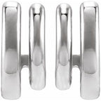 Double Stacked Hoop Earrings