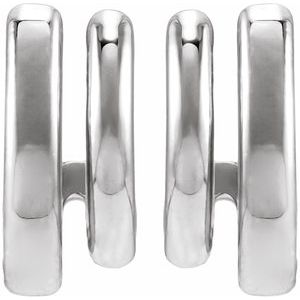 Double Stacked Hoop Earrings