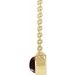 Bezel-Set Cabochon Necklace