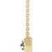 Bezel-Set Cabochon Necklace