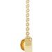 Bezel-Set Cabochon Necklace