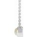 Bezel-Set Cabochon Necklace