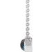 Bezel-Set Cabochon Necklace