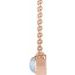 Bezel-Set Cabochon Necklace
