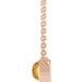 Bezel-Set Cabochon Necklace