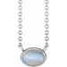 Bezel-Set Cabochon Necklace