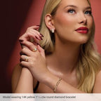 Accented Paperclip-Style Bracelet