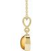 Bezel-Set Cabochon Necklace or Pendant
