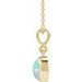 Bezel-Set Cabochon Necklace or Pendant