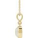 Bezel-Set Cabochon Necklace or Pendant