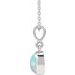 Bezel-Set Cabochon Necklace or Pendant
