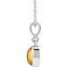Bezel-Set Cabochon Necklace or Pendant