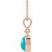 Bezel-Set Cabochon Necklace or Pendant