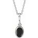 Bezel-Set Cabochon Necklace or Pendant