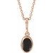 Bezel-Set Cabochon Necklace or Pendant
