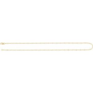 2.3 mm Dapped Cable Chain
