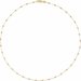 1.6 mm Enamel Bead Paperclip-Style Chain