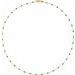 1.6 mm Enamel Bead Paperclip-Style Chain