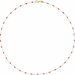 1.6 mm Enamel Bead Paperclip-Style Chain