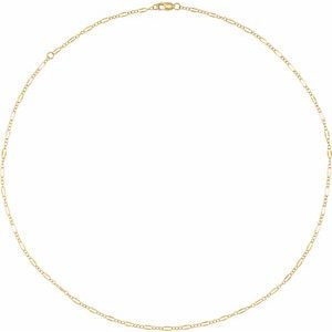 2.3 mm Dapped Cable Chain
