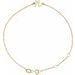 Script Initial Bracelet