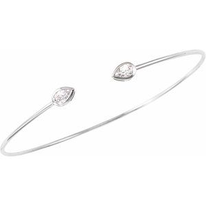 Accented Bangle Bracelet