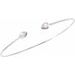 Accented Bangle Bracelet
