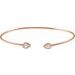 Accented Bangle Bracelet