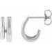 Double Stacked Hoop Earrings
