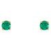 Round 4-Prong Youth Birthstone Stud Earrings