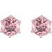 Round 6-Prong Crown Stud Earrings