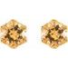 Round 6-Prong Crown Stud Earrings
