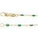 1.6 mm Enamel Bead Paperclip-Style Chain