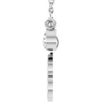 Accented Initial Necklace