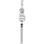 Accented Initial Necklace