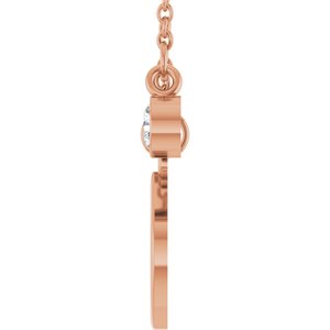 Accented Initial Necklace
